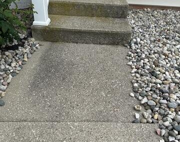 Concrete repair project in Tiffin, OH