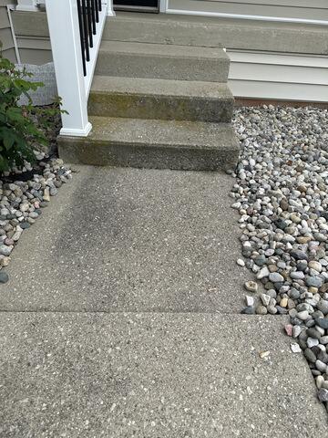 Concrete repair project in Tiffin, OH