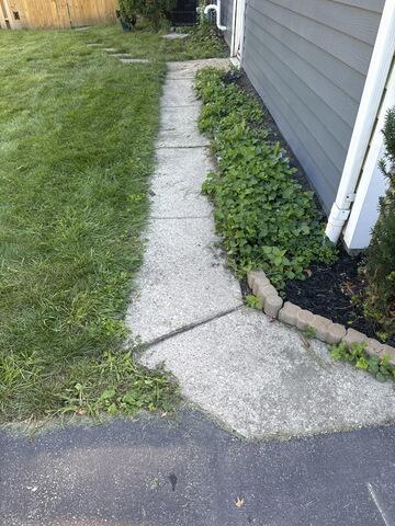 Garage floor and walkway repair in Toledo, OH