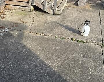 Patio leveling and crack repair in Perrysburg, OH