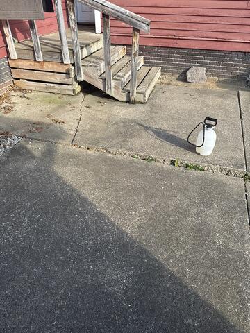 Patio leveling and crack repair in Perrysburg, OH