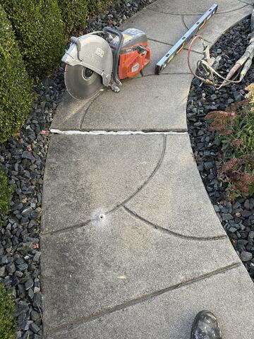 Walkway leveling in Perrysburg, Ohio