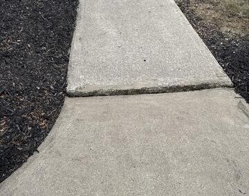 Walkway repair in Findlay, OH
