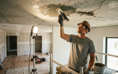 How to Safely Repair a Damaged Concrete Ceiling Yourself