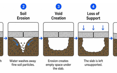 Is Your Ground Giving Way? 4 Unmistakable Signs Your Concrete Slab Is Settling