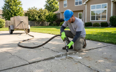 How Does Polyurethane Foam Lifting Work to Fix Sinking Concrete